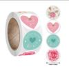 Love Heart Shaped Label Stickers, 50-500 Pcs