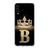 Чехол с буквой 26 'Diamond Crown' для Samsung A54 A52 A50 A70 A40 A20S A20E A02S A12 A14 A16 A22 A24 A42 A34 A32 5G A04s A06