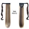 Long Straight Clip In Hair Tail False Hair Ponytail Hairpiece With Hairpins Synthetic Hair Pony Tail Hair Extension