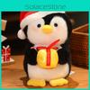 Christmas Santa Claus Snowman Penguin Sled Plush Doll Pendant Children Toy For Festive Decor