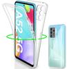 Case - BOOLING - for Samsung Galaxy A52 5G - 360° Protection - Ultra Slim - Transparent