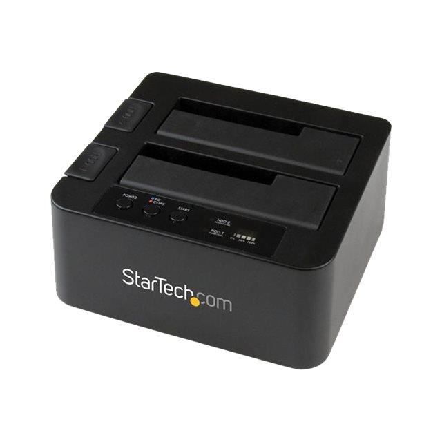 Дубликатор и док-станция - STARTECH - SDOCK2U33RE - eSATA/USB 3.0 - Черный - 2,5/3,5 дюйма