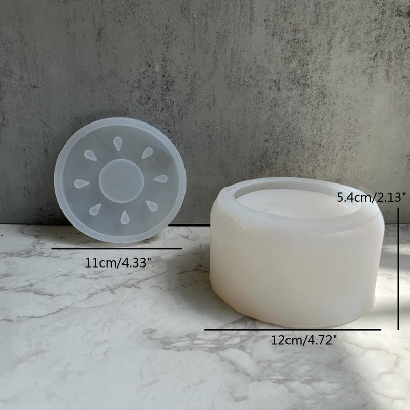 DIY Ручная работа Нагреватель для подогрева вина Силиконовая форма Ароматические гипсовые украшения Форма для заливки клеем для декора