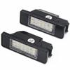 Car LED SMD License Plate Light 6000K For Peugeot 106 207 307 308 For CITROEN C3 C4 C5 C6 C8