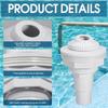White Return Jet Fitting Adjustable Above Ground Pool Complete Pool Return Jet  SP1023