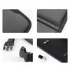 AGTQ2 Car Seat Back Anti-Kick Mat Protector Pad Cover For Skoda Octavia Superb Rapid Kodiaq Karoq Enyaq Vision Yeti Scala Fabia Kamiq