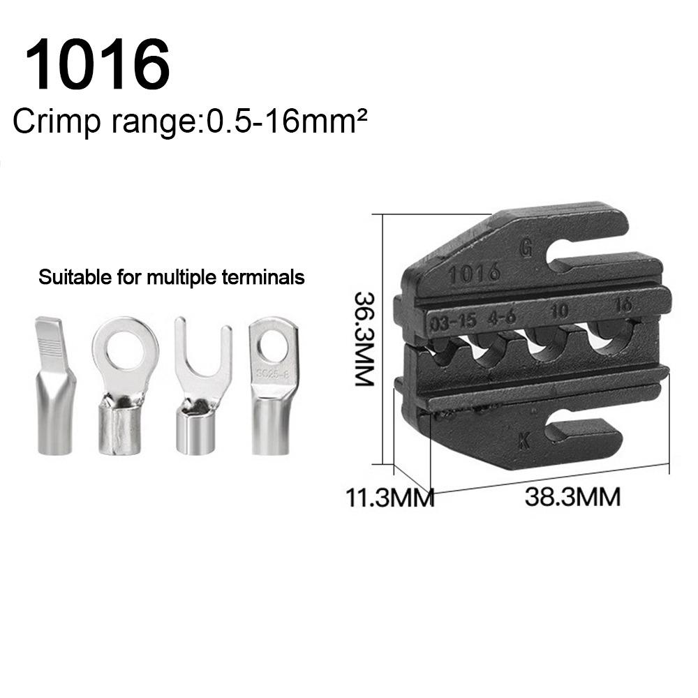 10WF/10A/103 Обжимные клещи Губки Черные Сменные матрицы Новые обжимные клеммы Слот для губок