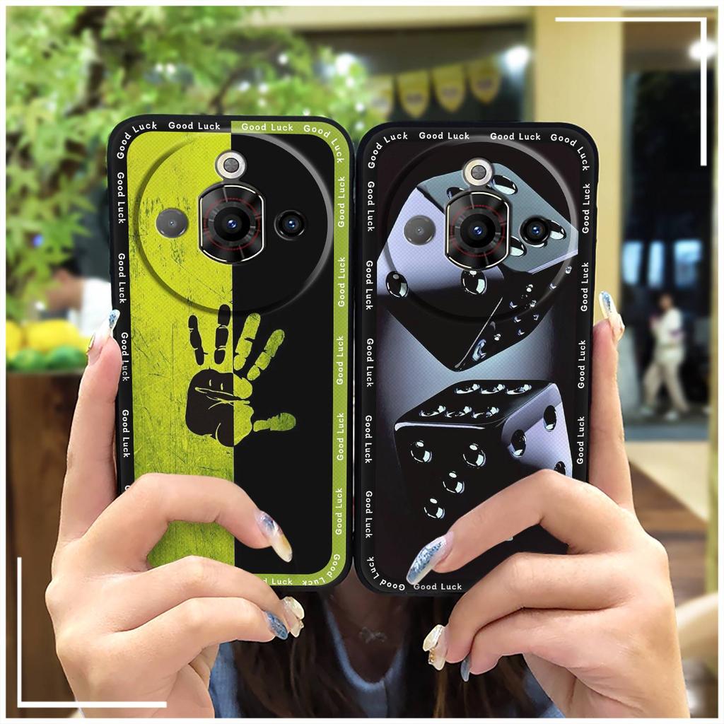 Phone Protector Soft Case Phone Case For ZTE Nubia Focus Pro 5G Anti-knock Dirt-resistant TPU Shockproof Waterproof Cute