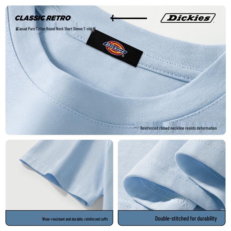 Dickies 2026 Unisex Loose Fit Cotton T-Shirt