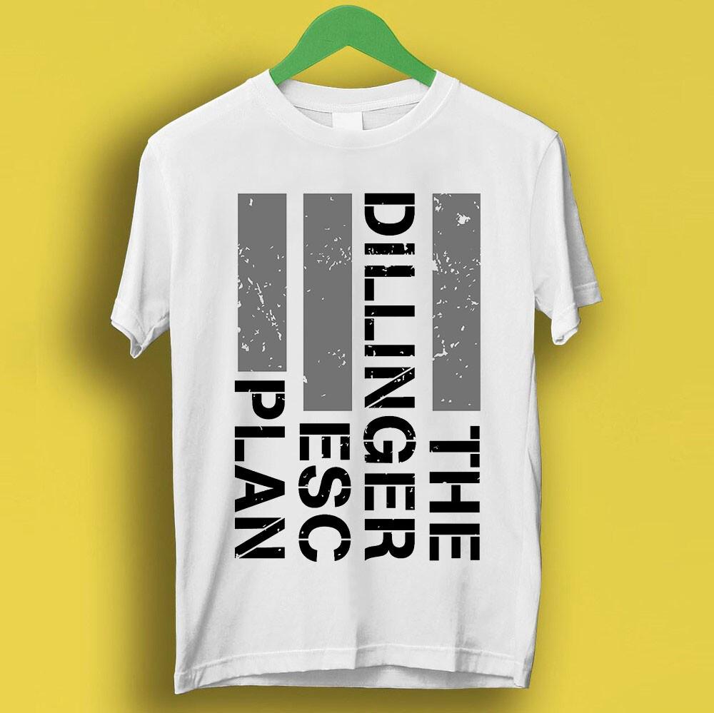 Логотип The Dillinger Escape Plan Mathcore Meshuggah Candiria Музыкальная футболка T-shirt P3 Унисекс футболка