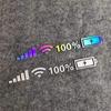 Наклейки на лобовое стекло автомобиля, сигнал Wi-Fi, виниловая наклейка, автомобильные наклейки для мобильного телефона
