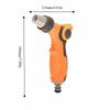 ABS, TPR Garden Hose Sprayer Leakproof Garden Spray Nozzle Durable Watering Nozzle  Washing Cars