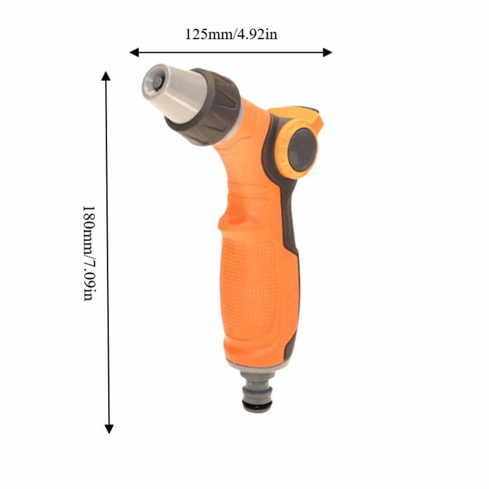 ABS, TPR Garden Hose Sprayer Leakproof Garden Spray Nozzle Durable Watering Nozzle  Washing Cars