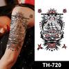 Custom Half Arm Temporary Tattoo Sticker Tribal Tatuaje Temporal