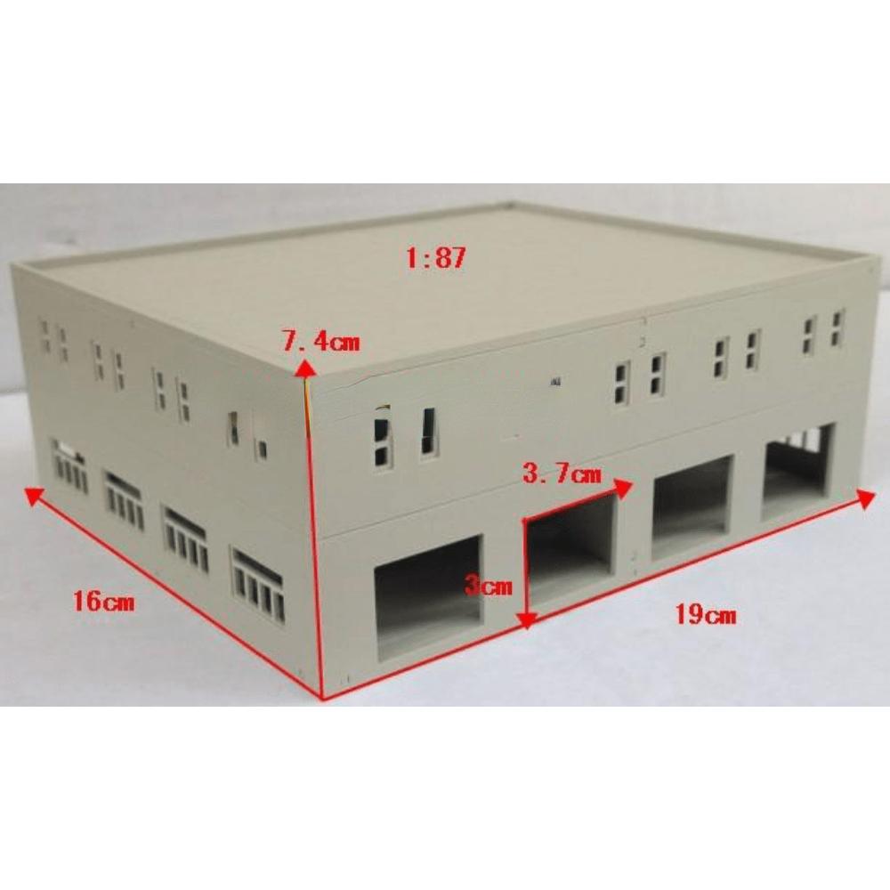 1:87 Модель сцены в гараже HO