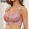 Plus Size Push Up Bra Sexy Lingerie Women Full Coverage Lace Bras Wireless Brassiere C D E Cup