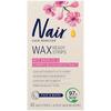 40P Wax Strips For Sensitive Skin + 4P Finishing Tissue For Facial Hair Removal, 1 Piece