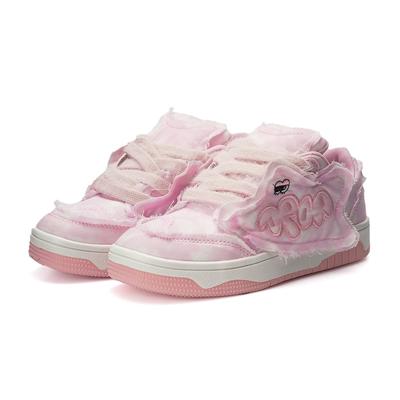 Новые потертые джинсовые туфли повседневного дизайна женские уличные модные дышащие кроссовки женские плоские кроссовки