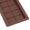 10-гнездная форма для шоколадных батончиков, прочная прямоугольная форма для шоколадных батончиков с начинкой, силиконовая форма для шоколада, кухонные принадлежности