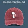 Snoopys Women Men Baseball Cap Cartoon Anime Figure Print Hat Boy Girl Breathable Kid Hat HipHop Boy NetCap Kawaii Toy Gift