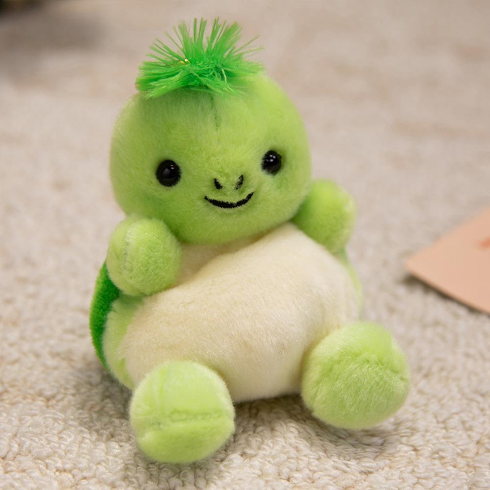 Stuffed Animals Turtle Plush Pendant Cute Pet Series Horse Plush Keyring Kids Toy
