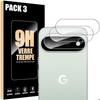 3x Verre Trempé Caméra Arrière Pour Google Pixel 11 Pro XL, Protection Anti-Rayures Antichoc