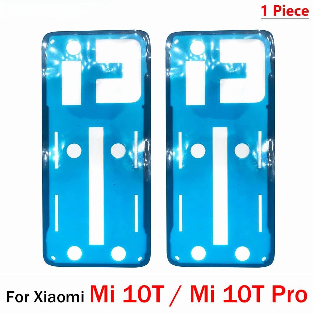 Новая клейкая наклейка на заднюю крышку для Xiaomi Mi 10 10T 11 11T 12 12T 13 13T 14 Pro Lite Водонепроницаемая наклейка на заднюю крышку