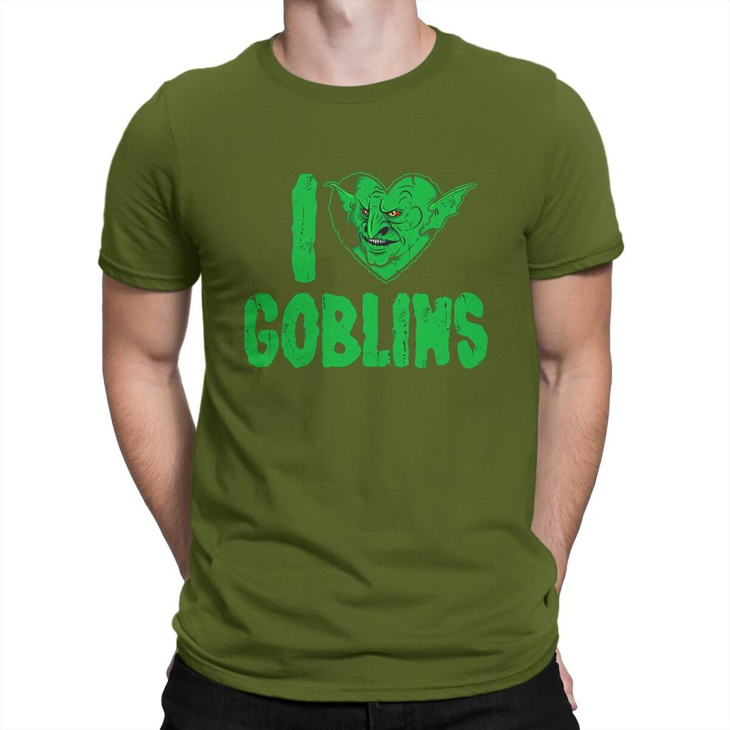 I Heart Goblins Unisexs T Shirts Nekrogoblikon Vintage Tee Shirt Short Sleeve Round Collar Tshirts Cotton 4xl 5xl Clothes