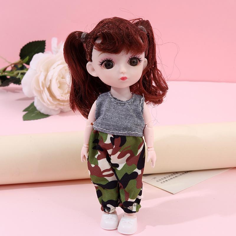 13 Шарнирная 16см Bjd Кукла для переодевания Девочка Подарок на день рождения