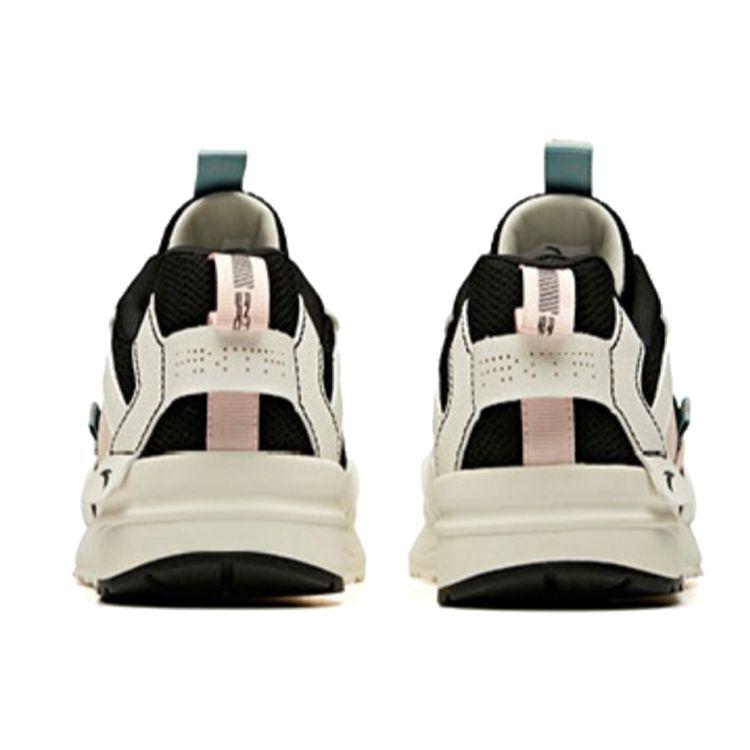 Anta Амортизирующие нескользящие износостойкие низкие спортивные повседневные туфли женские кроссовки черные розовые белые 92948850-3