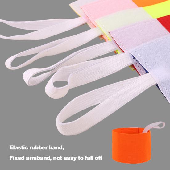 2 шт. футбольная капитанская повязка регулируемые футбольные повязки эластичные капитанские повязки для юношеских и взрослых спортивных тренировок