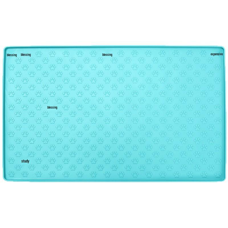 Waterproof Non-Slip Pet Placemat: Silicone Cat Litter Tray & Dog Bowl Mat