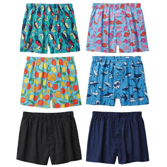 Мужские боксеры с эластичной резинкой на талии и принтом, свободные бесшовные, быстросохнущие, впитывающие влагу, тонкие домашние шорты больших размеров, шорты для сна, летние трусы