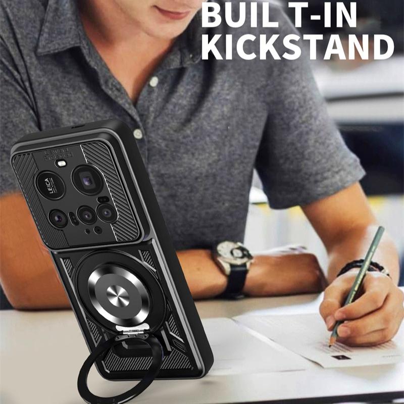 Сверхпрочный бронированный чехол для Xiaomi 15 Ultra Mi 14 Ultra Защитная крышка Подставка-кольцо Держатель Ударопрочный Fundas Coque Capa