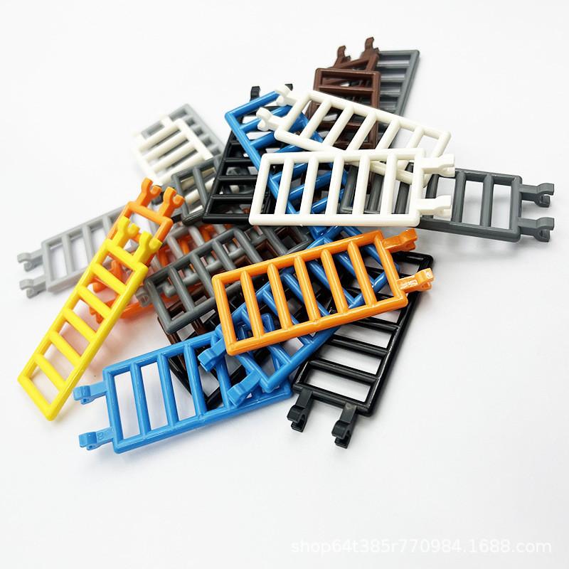10 шт. лестниц, совместимых с 6020 ограждением, сборными строительными блоками, запасными частями для детского конструктора MOC