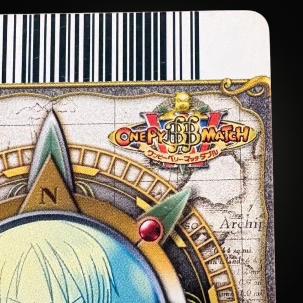 One Piece Нами Редкая голографическая карта C250-W R Ягодный матч Двойной том 7 Команда LP
