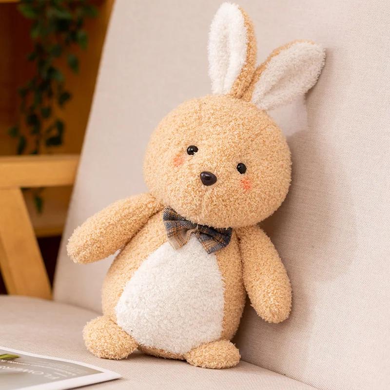 Rabbit Plush Toy Room Decor Cute Cartoon Bunny Doll Soft Animal Toy Rabbit Plush Toy Girl Gift Toy for Kids