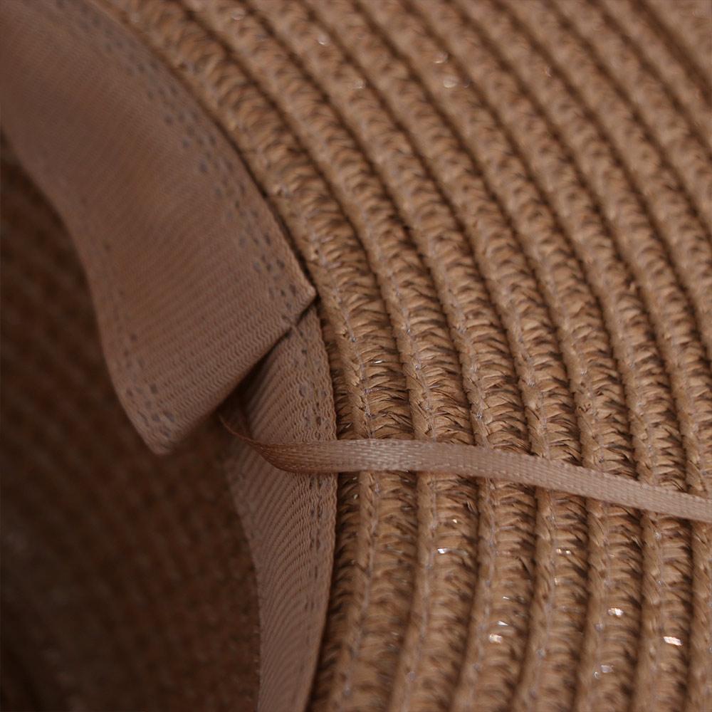 Шляпа-канотье из соломы в корейском стиле, с широкими полями, женская, солнцезащитная, простая, для защиты от солнца, женская