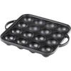 Heiwa Freiz Takoyaki Plate 16-Hole, IH/Cassette Stove, Black YR-032