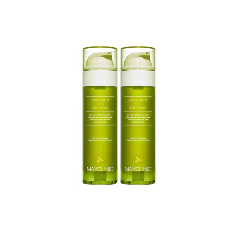 MAXCLINIC Пенка для умывания Hyaluron Vita Oil 110г Глубокое очищение Осветление Средство для умывания лица