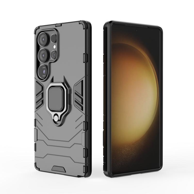 Magnetic Ring Stand Holder Armor Back Cover For Samsung Galaxy S25 Ultra S25+ Plus S25Ultra GalaxyS25 5G Phone Case