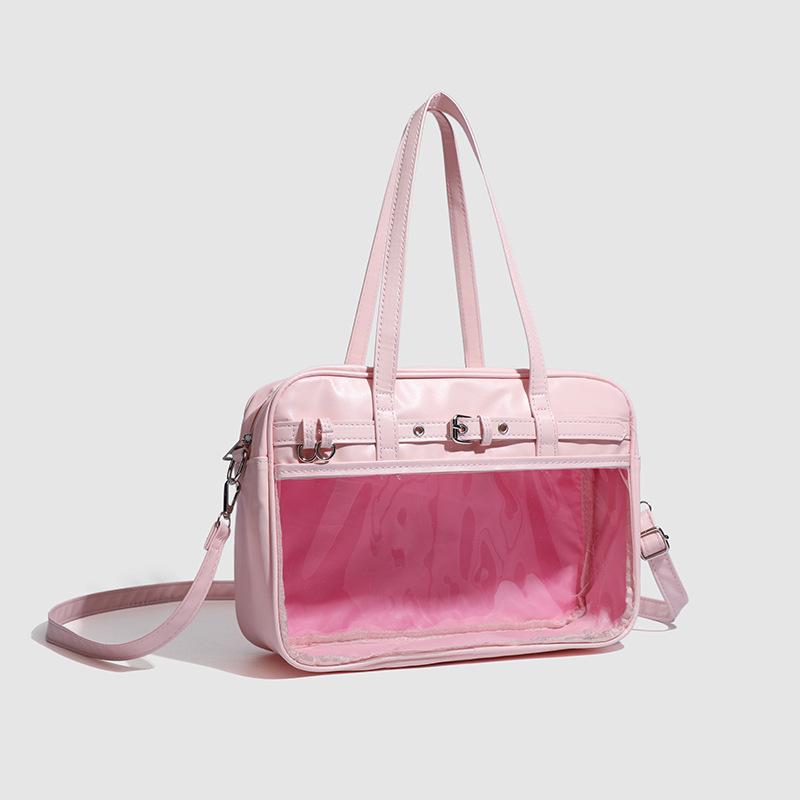 Niche sweet and cool style tote bag women's new large-capacity shoulder bag travel handbag messenger fashion