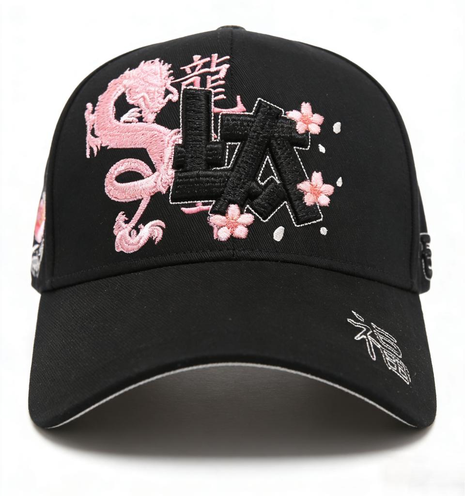 New Arrivals 5 Panel Satin Lining Black Personalized Suede Baseball Caps Rico Hats Puerto Rico HATS with Embroidery logo