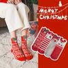 1/4 Pairs Women's Winter Christmas Socks Festive Cartoon Animal Socks Christmas Gifts for Girls Women