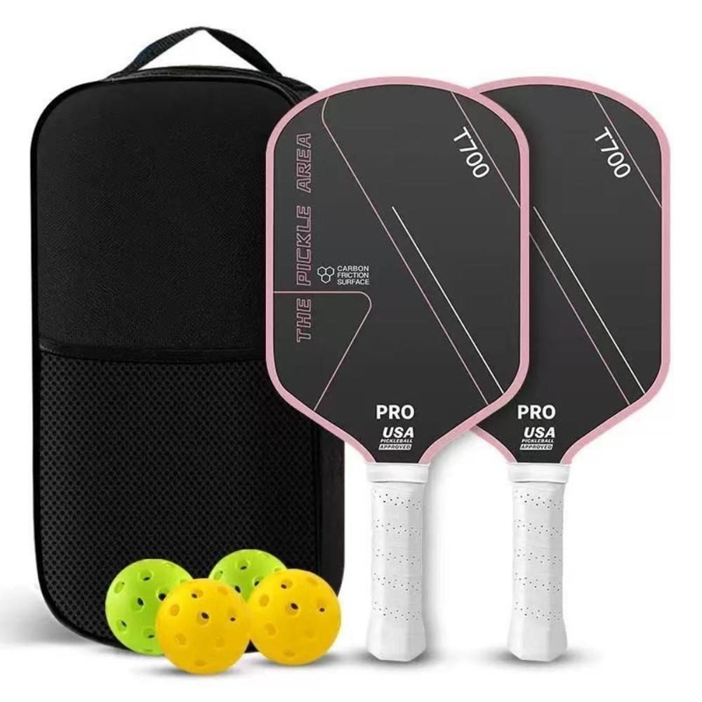 T700 Pickleball Rackets Set 16MM Pickle Ball Paddle Fashion Professional Game Supplies