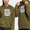 adidas Мужская толстовка с логотипом Originals Зеленая HL4102