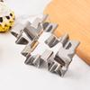 Stainless Steel Christmas Snowflake Cookie Molds Baking Tool For Holiday Dessert And Pastries Kitchen Bakeware
