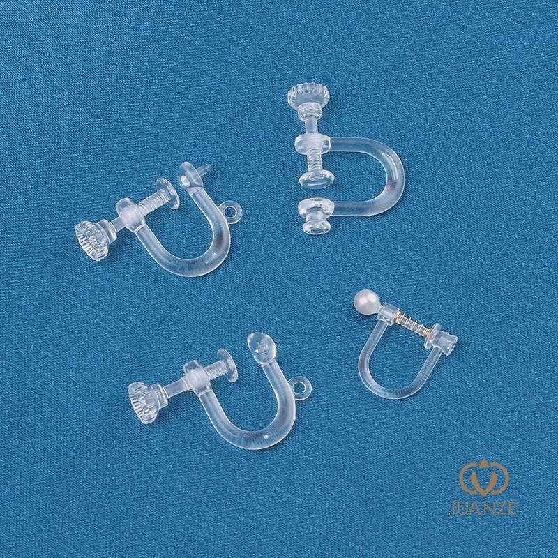 Невидимые украшения для ушей своими руками: Прозрачные серьги, гвоздики, клипсы и винты — аксессуары для безболезненного преобразования