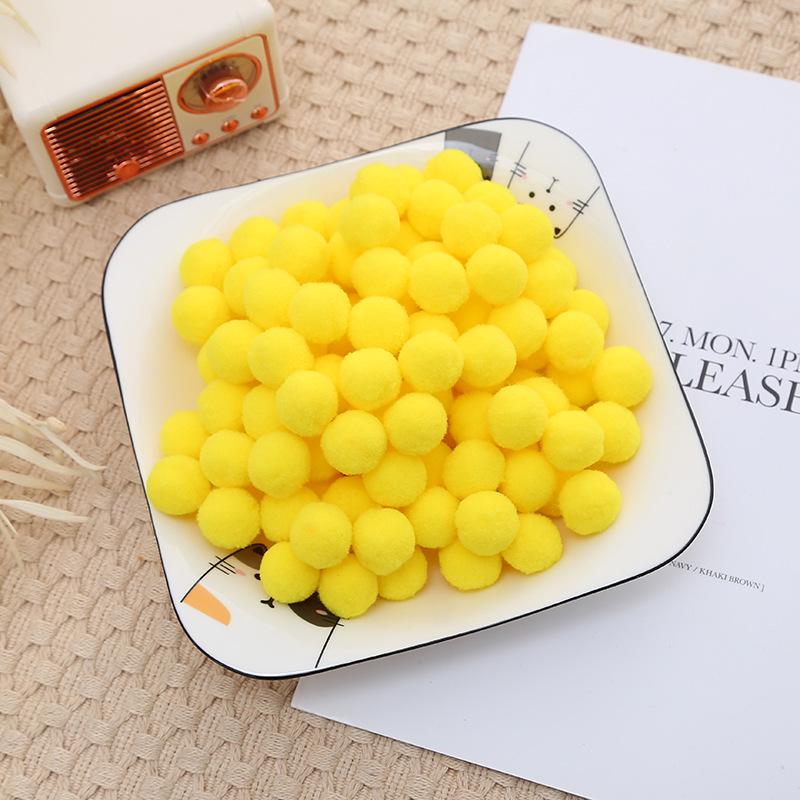 Colorful High Elastic Pom-Pom Embellishments - Free Same Day Shipping, In Stock, DIY Accessories, Large Plush Balls