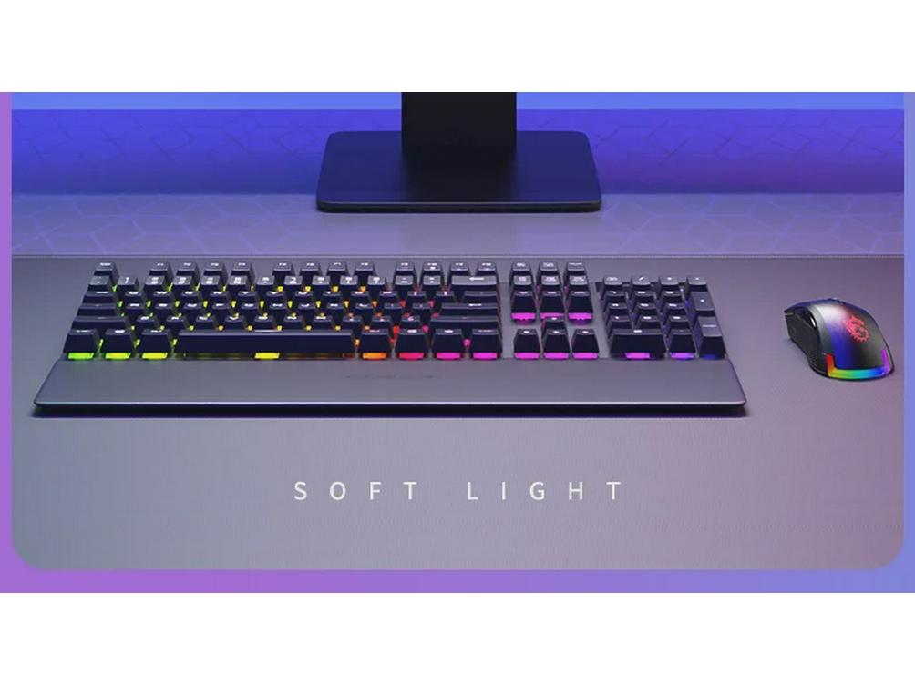 Large Curved Screen LED Desk Lamp with Colorful Ambiance Lighting - Perfect for Computer Monitors